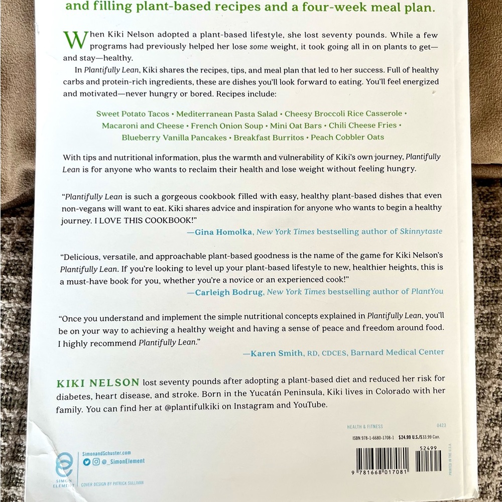 Plantifully Lean by Kiki Nelson. Expanded edition. - Picture 2 of 6